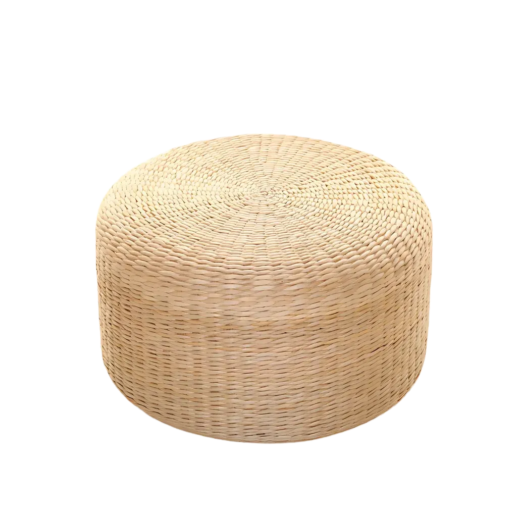 Ottoman Pouf Floor Pillow For Yoga And Home Comfort - 10x40CM
