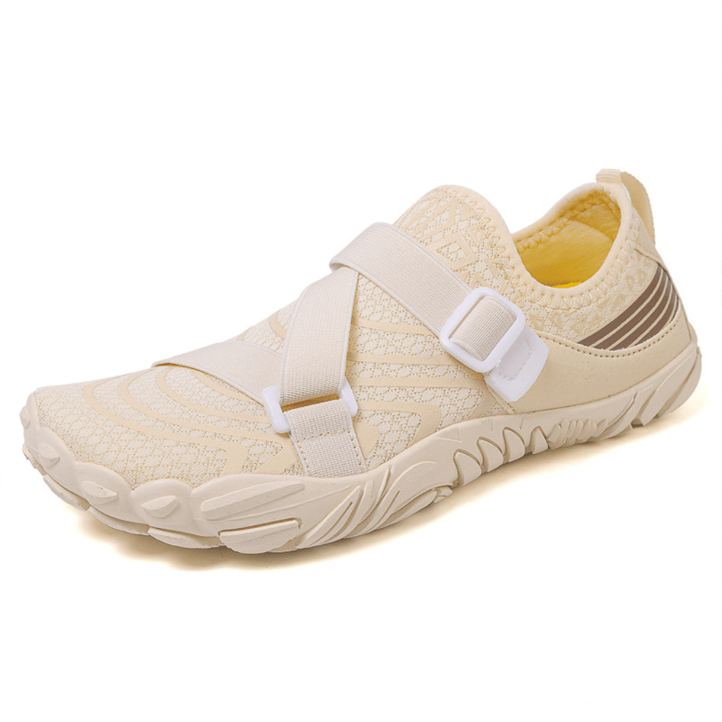 Outdoor Yoga Shoes With Breathable Mesh And Grip Sole - Orange / 35