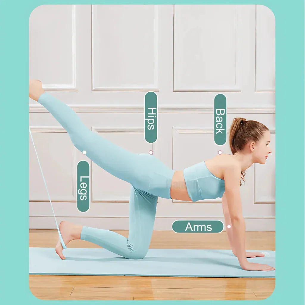 Physical Therapy Resistance Bands For Posture & Toning