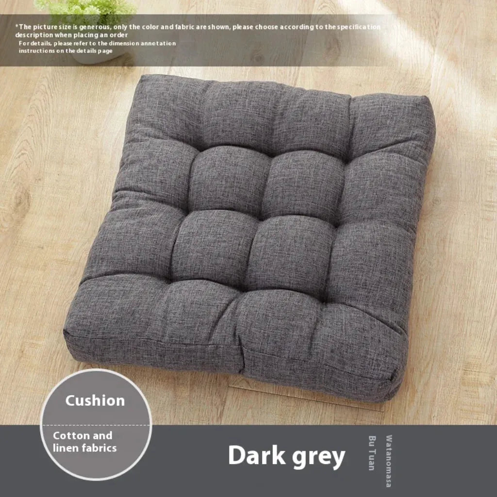 Plush Meditation Floor Pillows For Modern Calm - Dark Gray / Chinese 45cm