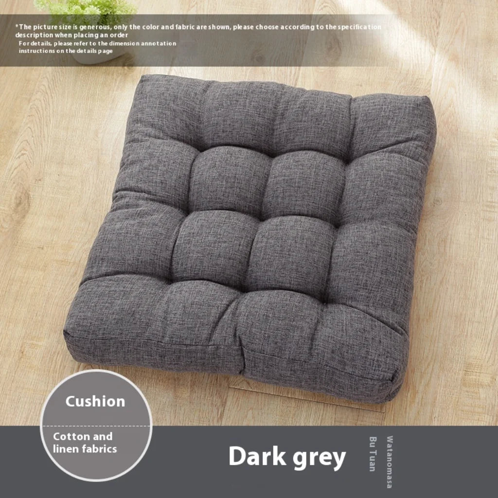 Plush Meditation Floor Pillows For Modern Calm - Dark Gray / Chinese 45cm
