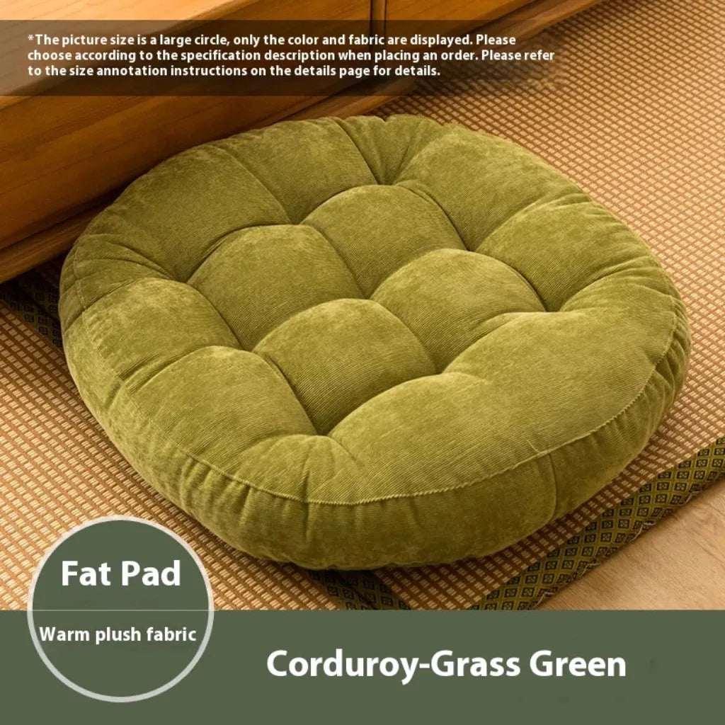 Plush Meditation Floor Pillows For Modern Calm - Grass Green / Chinese 45cm