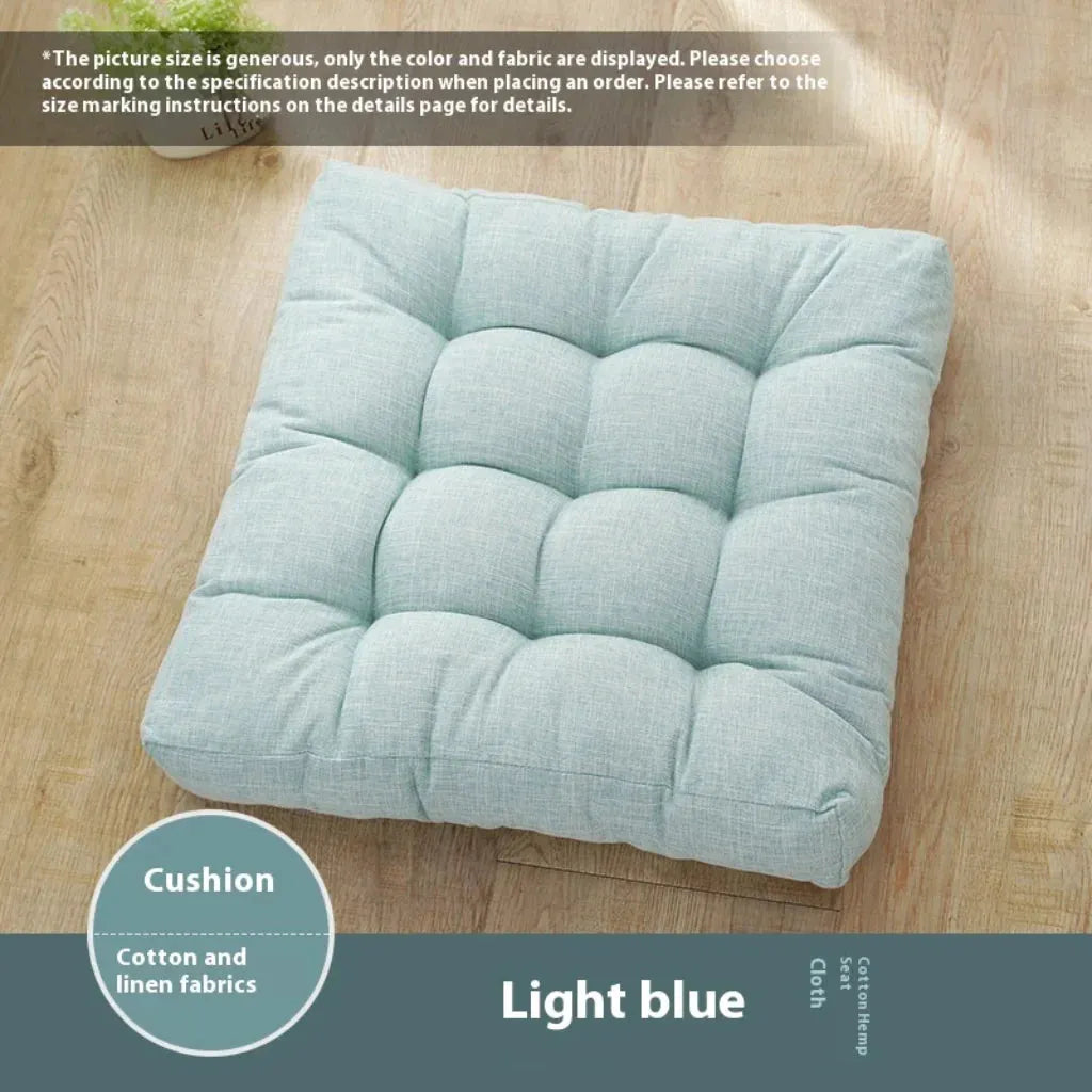 Plush Meditation Floor Pillows For Modern Calm - Light Blue / Chinese 45cm