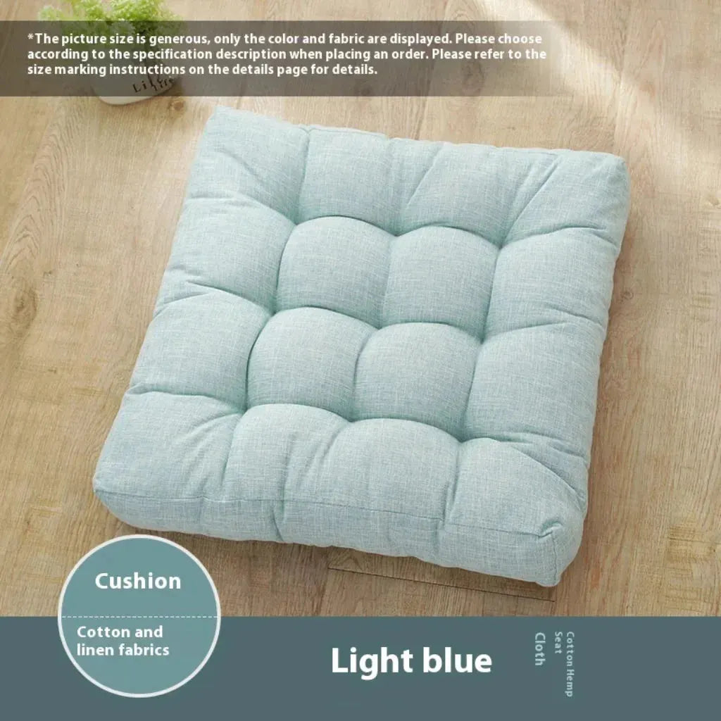 Plush Meditation Floor Pillows For Modern Calm - Light Blue / Chinese 45cm
