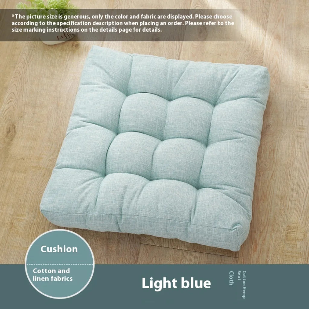 Plush Meditation Floor Pillows For Modern Calm - Light Blue / Chinese 45cm