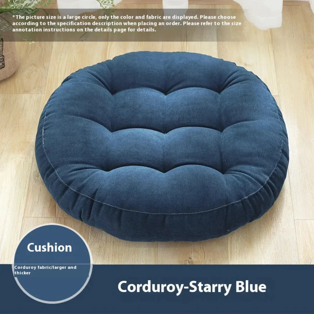 Plush Meditation Floor Pillows For Modern Calm - Sky Blue / Chinese 45cm