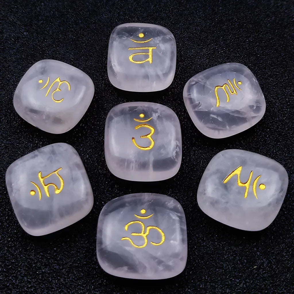 Polished Stones Chakra Set For Daily Energy Balance