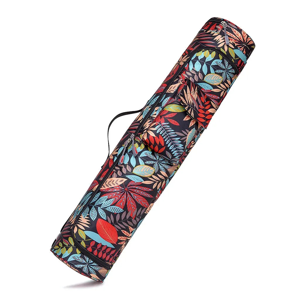 Printed Backpack Yoga Mat Bag Organizer With Strap - 1 Style