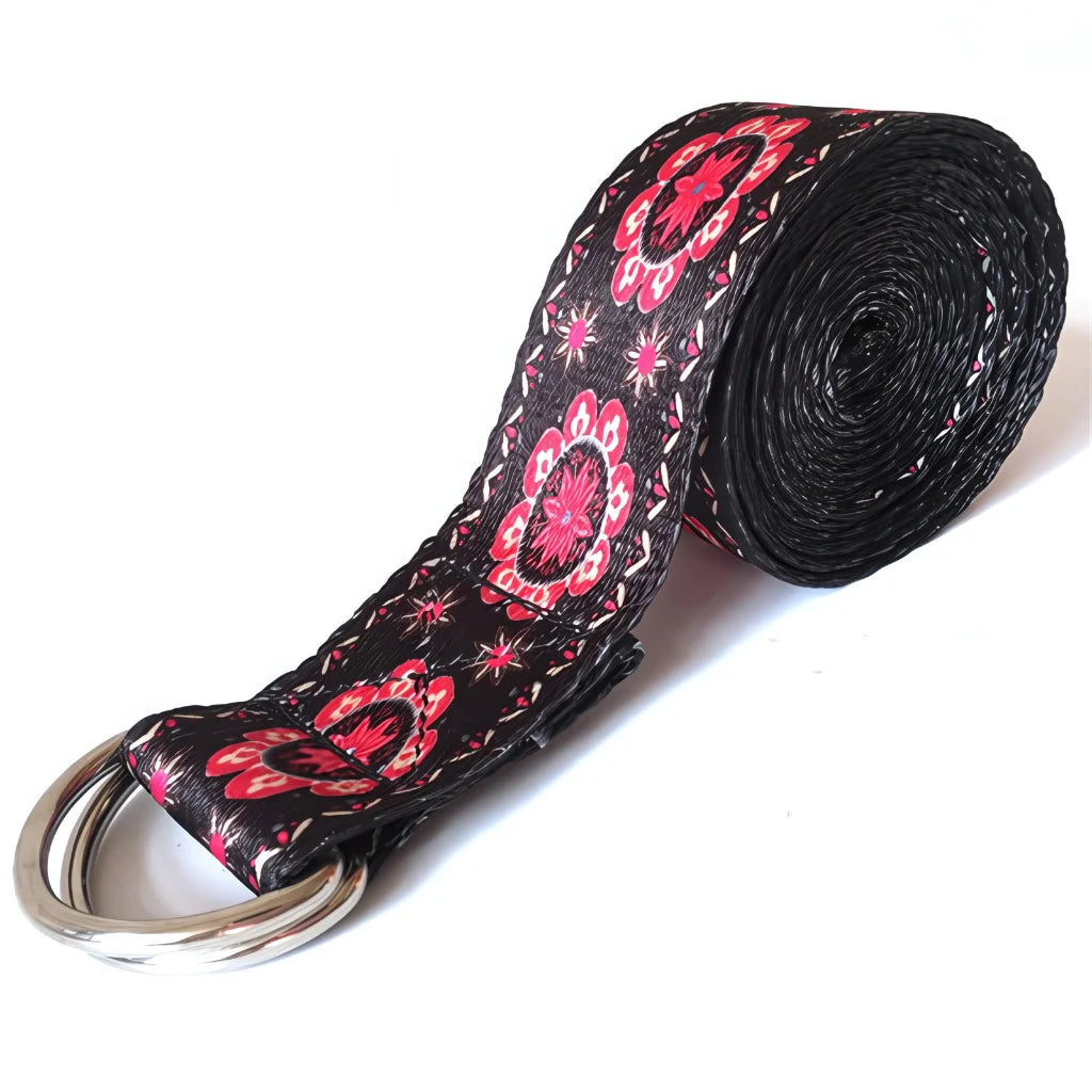 PT Strap For Recovery And Outdoor Flexibility Training - Black