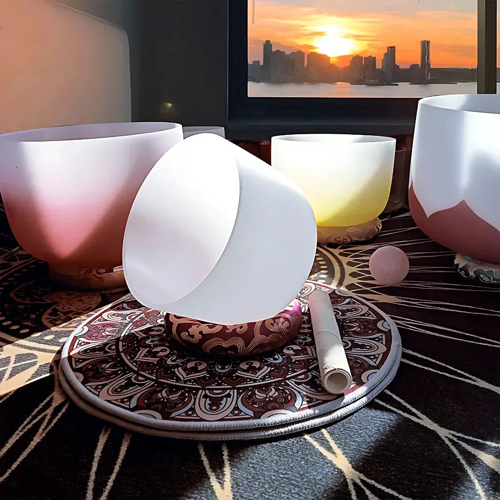 Quartz Crystal Bowl For Healing And Sound Therapy