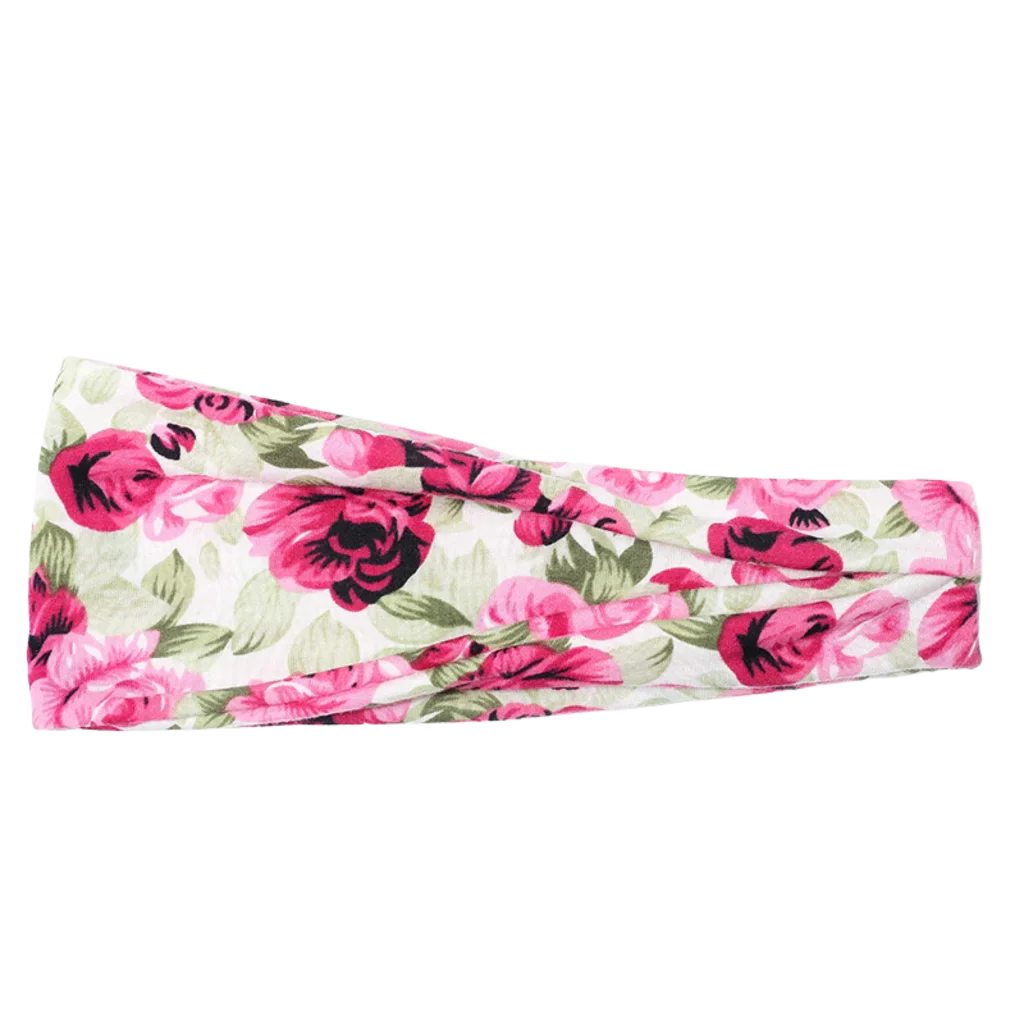 Retro Cotton Yoga Hair Bands For All Seasons - Style B