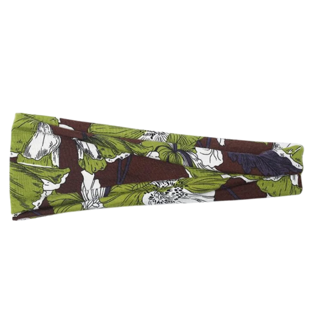Retro Cotton Yoga Hair Bands For All Seasons - Style E