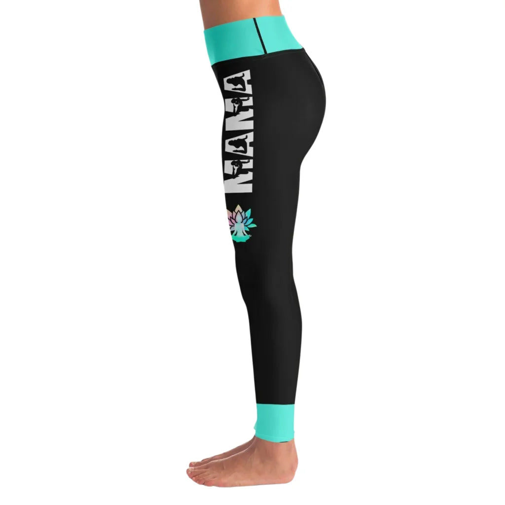 Seafoam Lotus Yoga Pant Set For Women