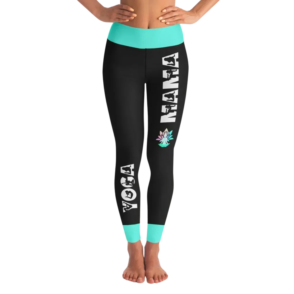 Seafoam Lotus Yoga Pant Set For Women
