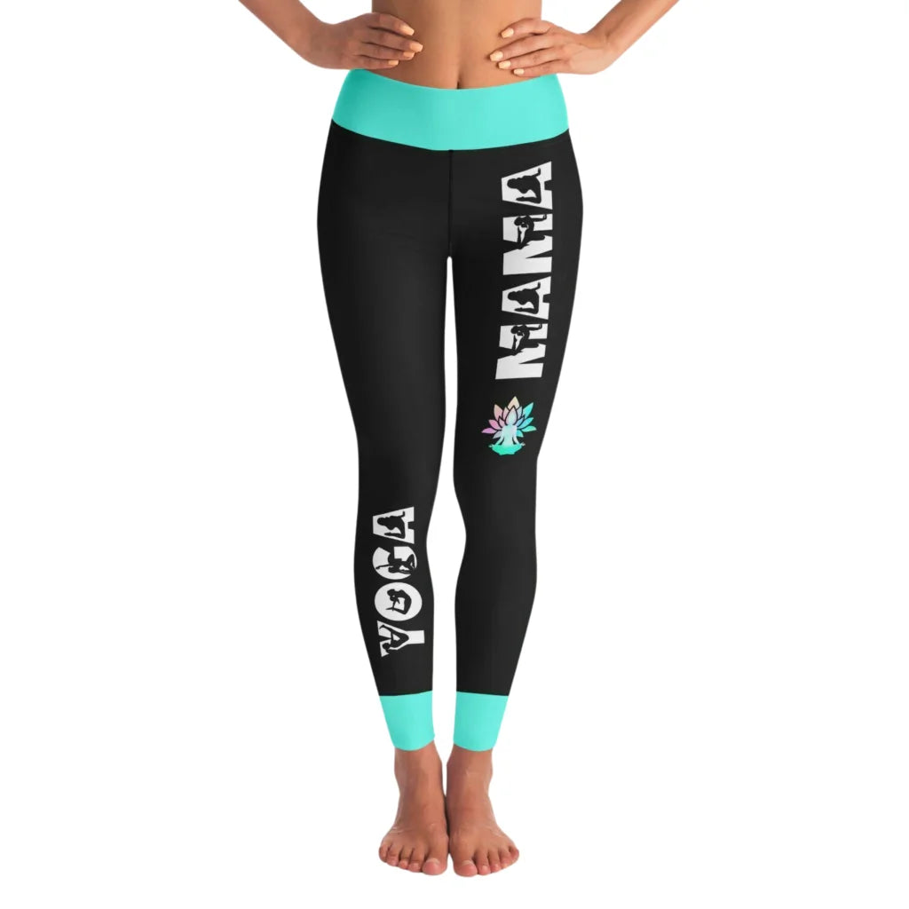 Seafoam Lotus Yoga Pant Set For Women