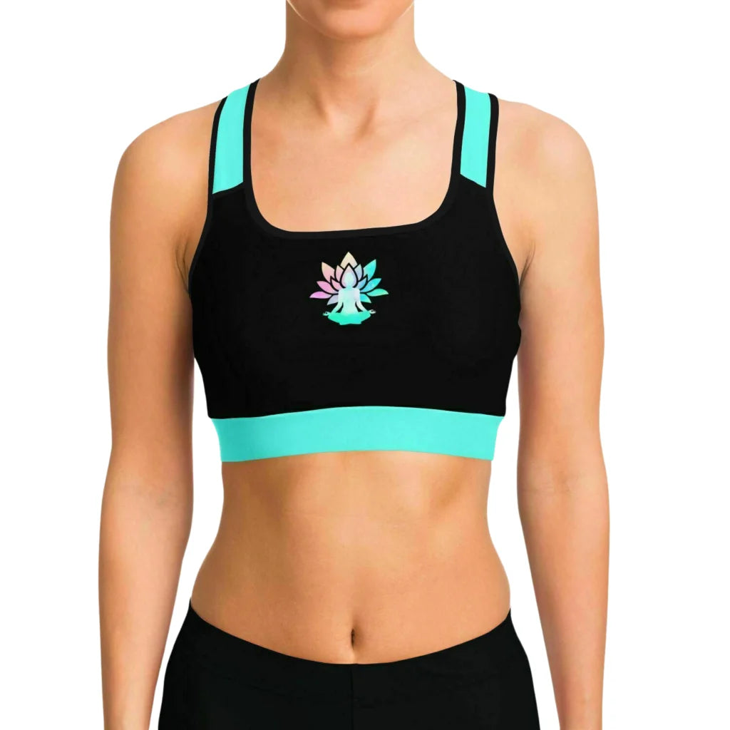 Seafoam Lotus Yoga Pant Set For Women