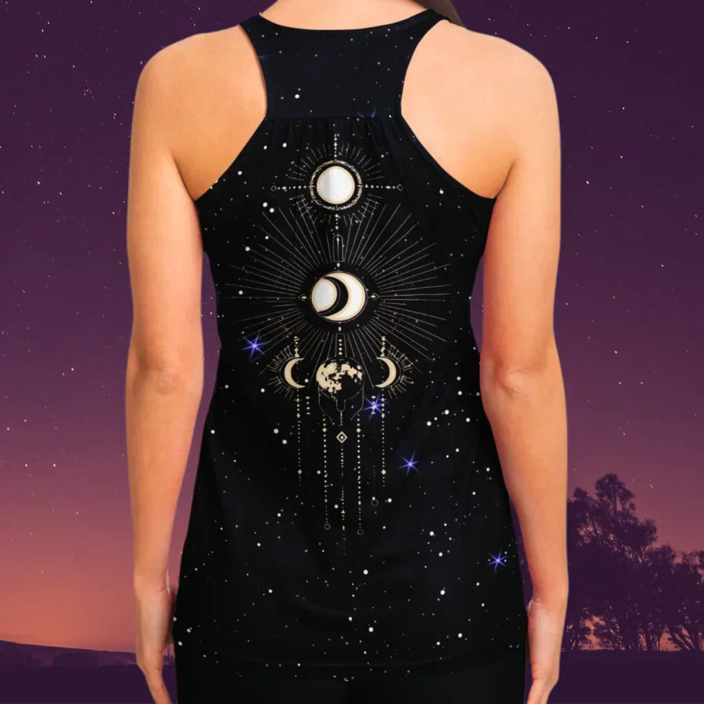 Set Yourself Free Womens Racerback Tank Tops