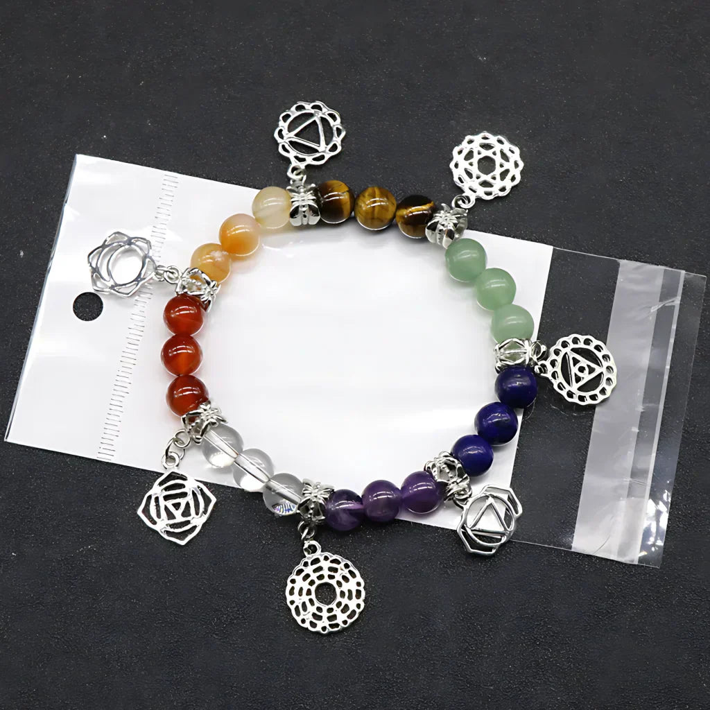 Seven Chakra Bracelet For Energy Balance - Style