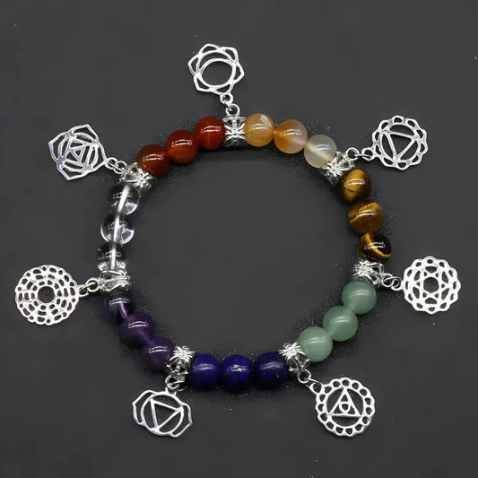 Seven Chakra Bracelet For Energy Balance - Style