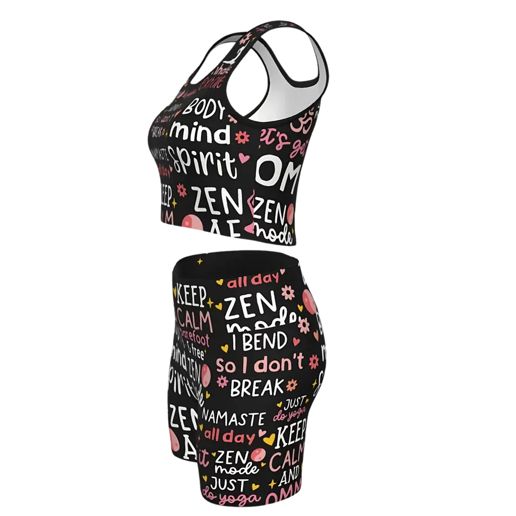 Soulflow Printed 2 Piece Yoga Set