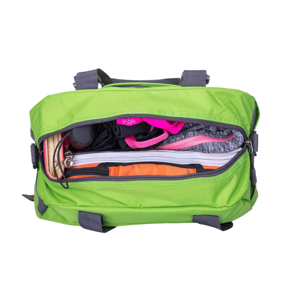Spacious Yoga Mat Duffle Bag With Compartments