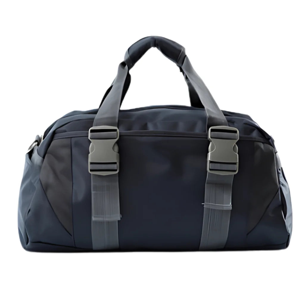 Spacious Yoga Mat Duffle Bag With Compartments - Dark Blue (45 x 23 x25)