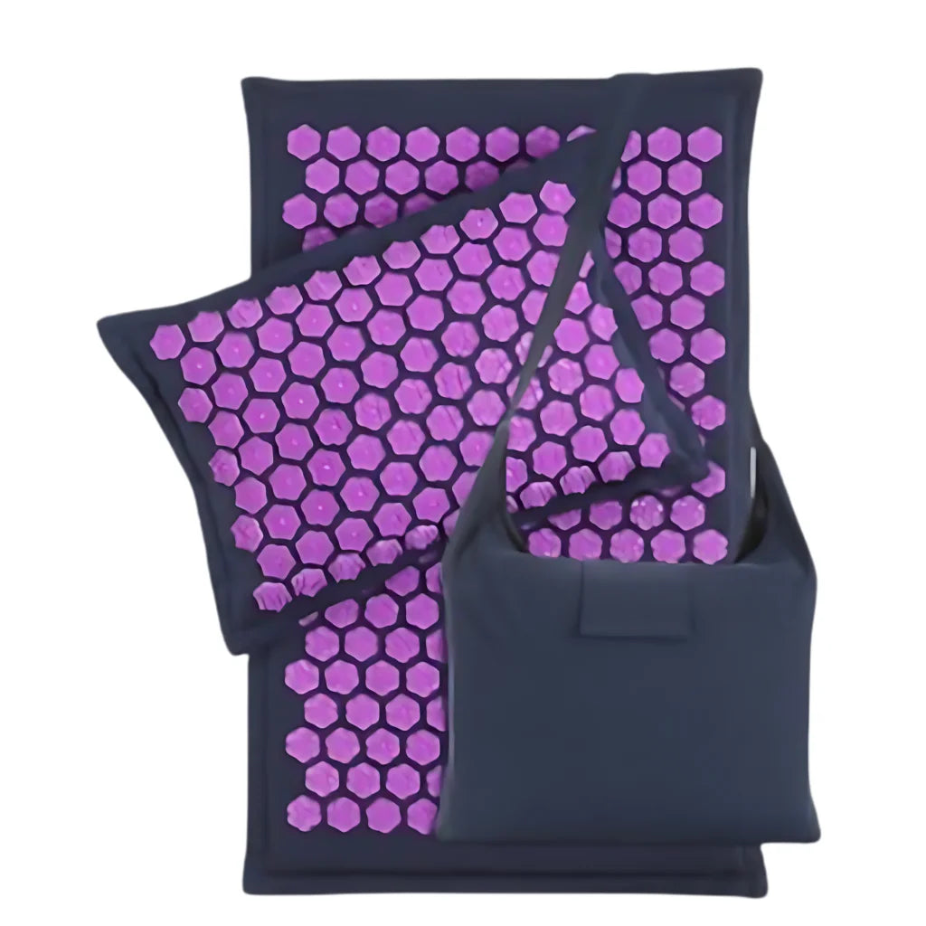Spiked Mats For Deep Relaxation And Mindful Recovery - Purple