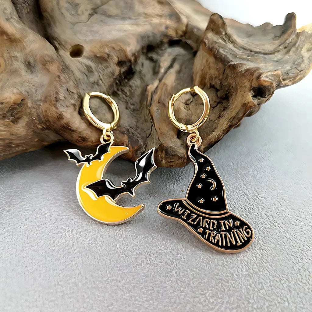 Spooky Fun Bohemian Chic Earrings - HE12726