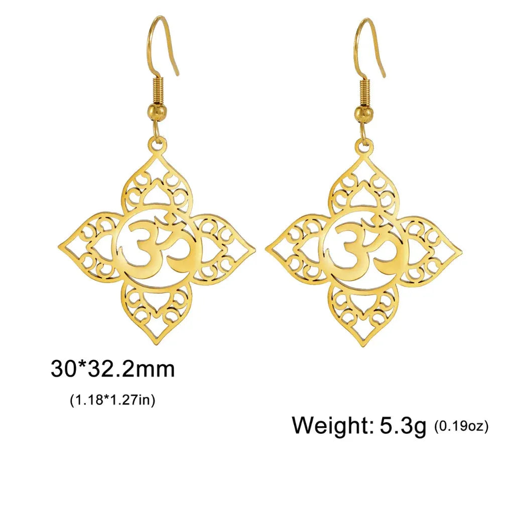 Stainless Steel Boho Earings For Effortless Style