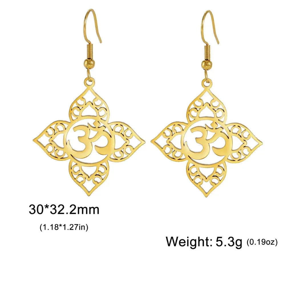 Stainless Steel Boho Earings For Effortless Style
