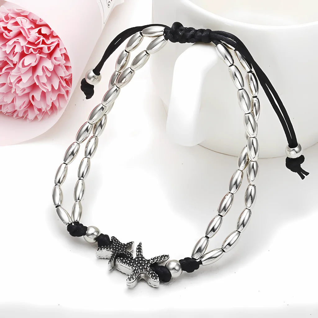Starfish Charm Boho Chic Anklets For Women - Starfish