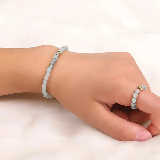 Stone Stretchy Bracelets For Women In Boho Style