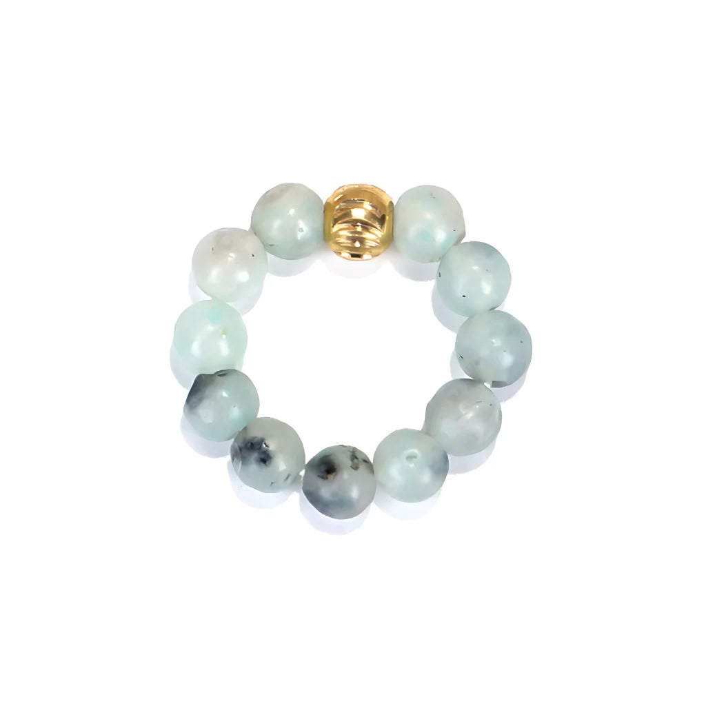 Stone Stretchy Bracelets For Women In Boho Style - Ring