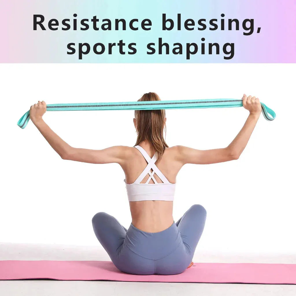 Stretch And Sculpt With Set Resistance Bands For Women