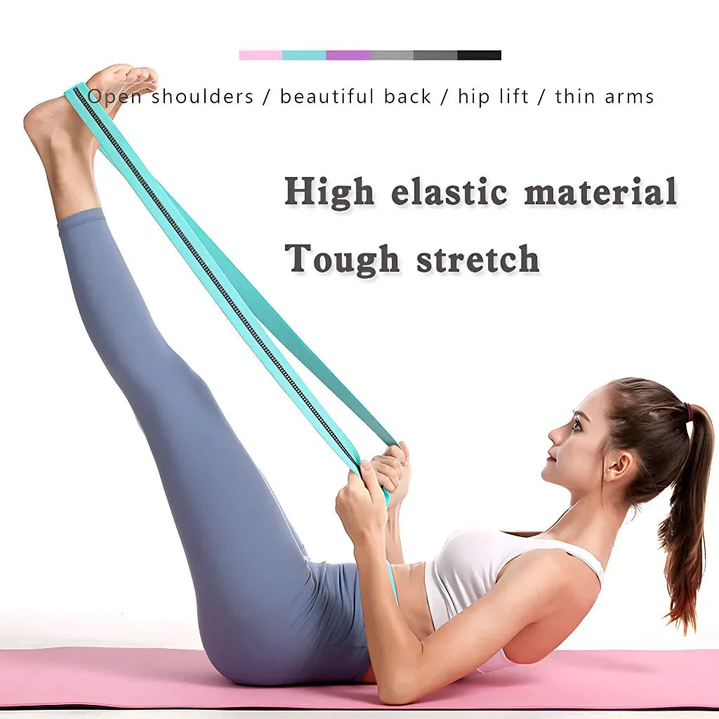 Stretch And Sculpt With Set Resistance Bands For Women
