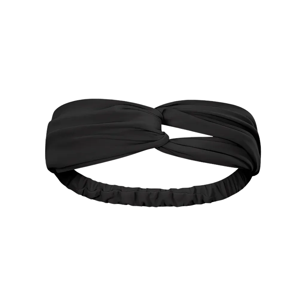 Stretch Fit Women’s Yoga Headbands For Active Days - Black