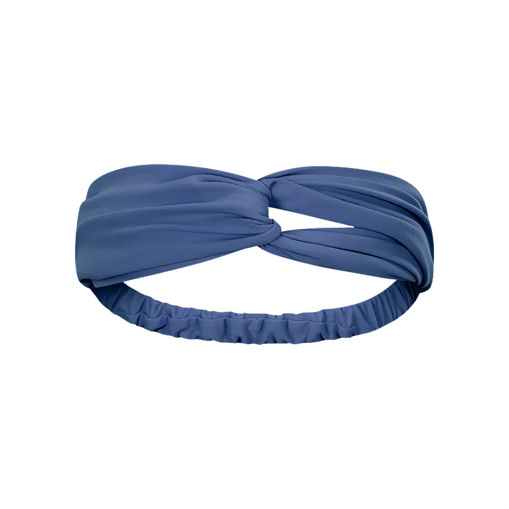 Stretch Fit Women’s Yoga Headbands For Active Days - Blue