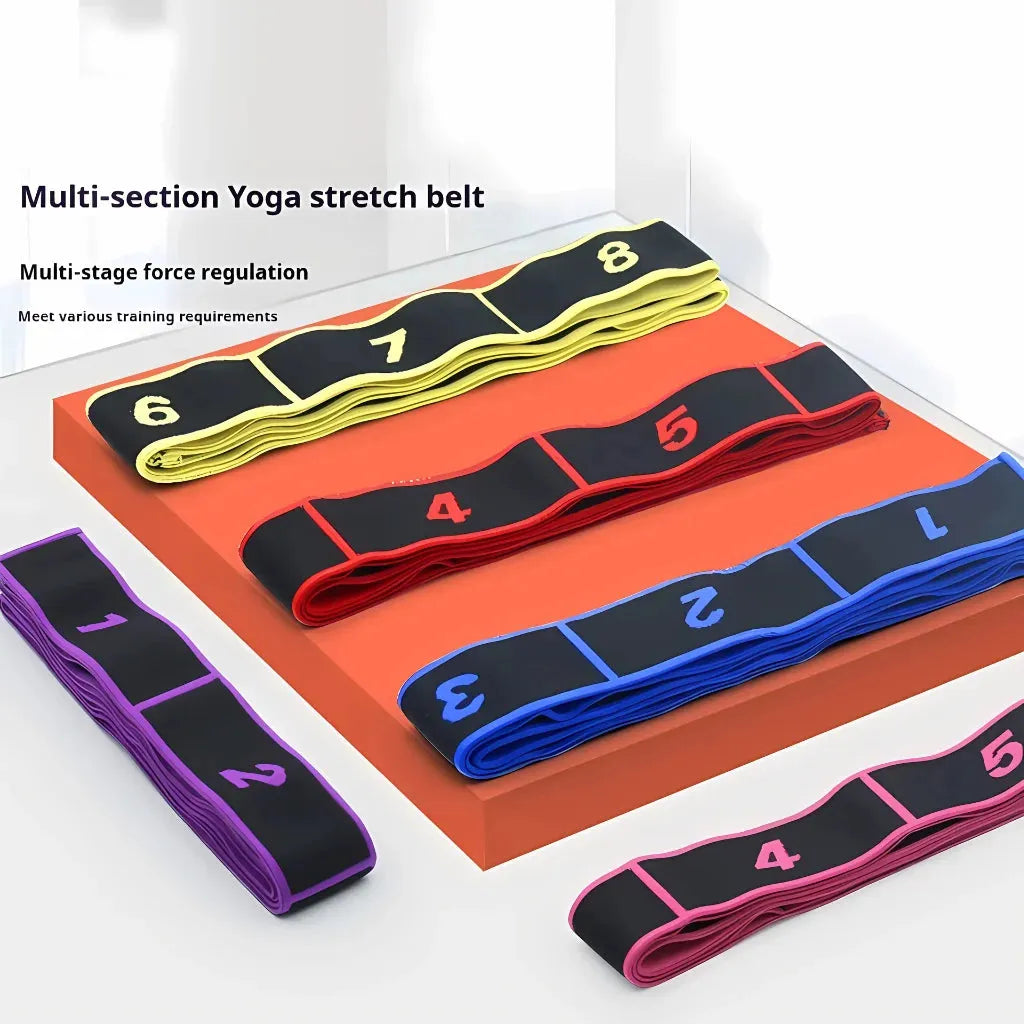 Stretch Strap With Loops For Flexibility Training