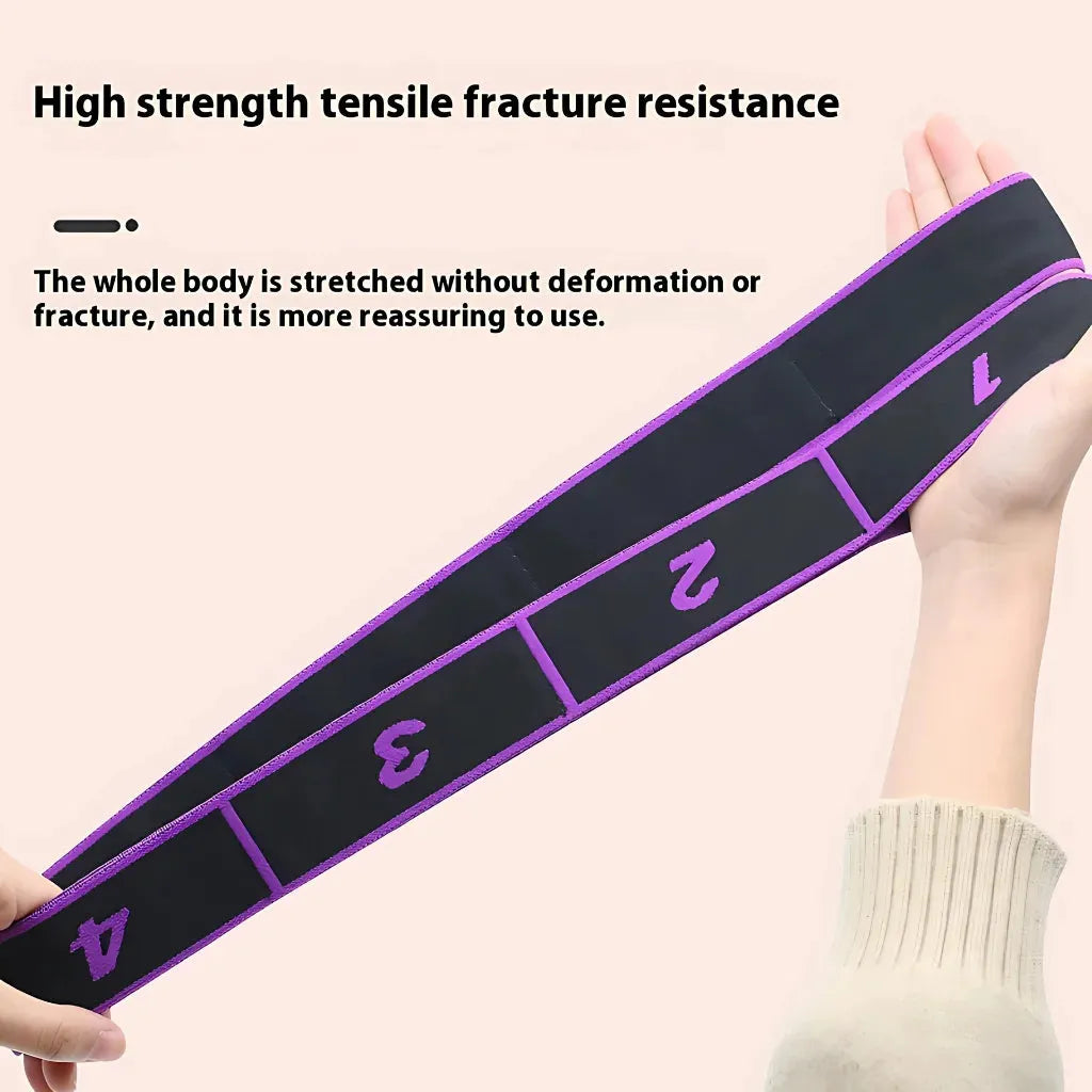 Stretch Strap With Loops For Flexibility Training