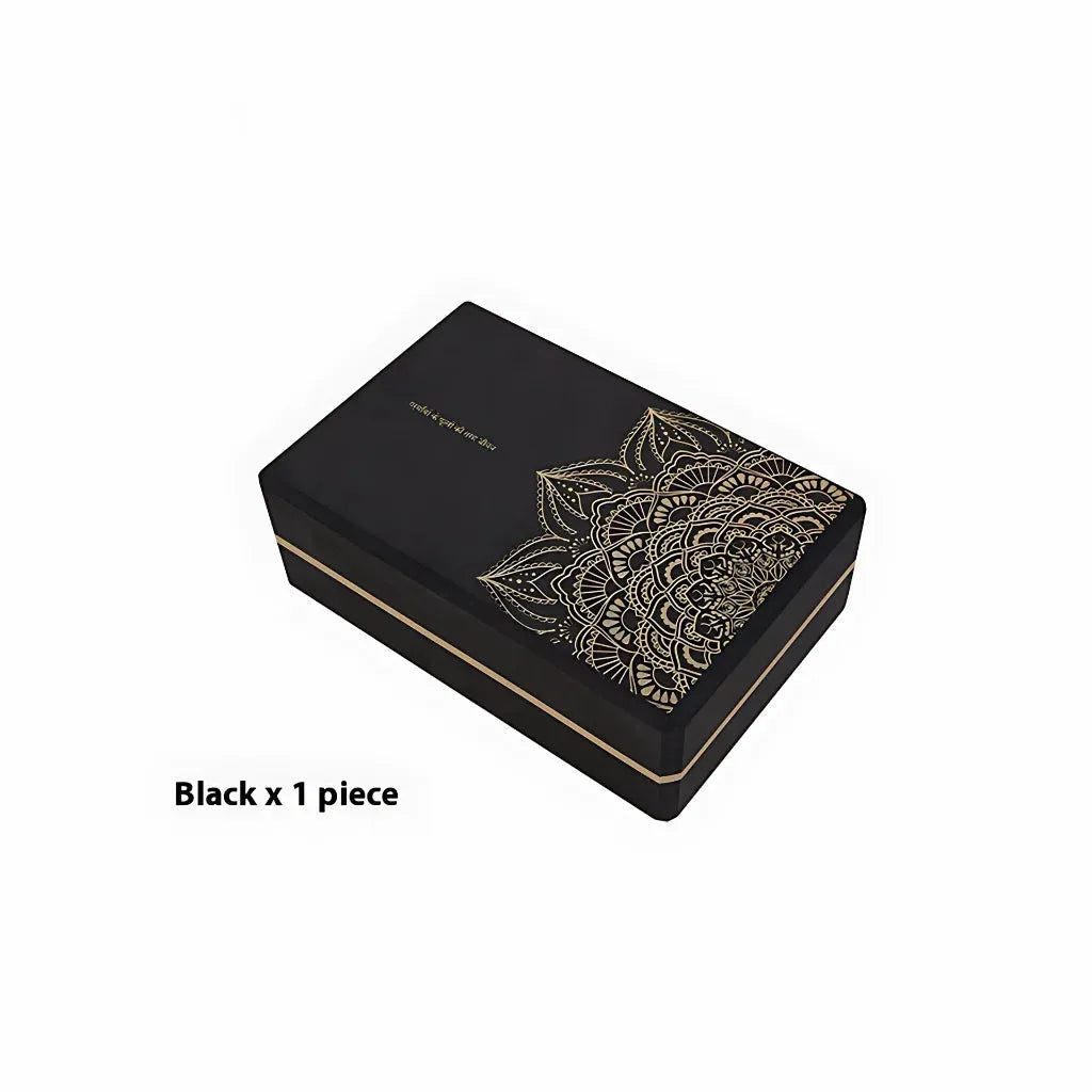 Stretching Blocks For Flexibility And Balance - Black