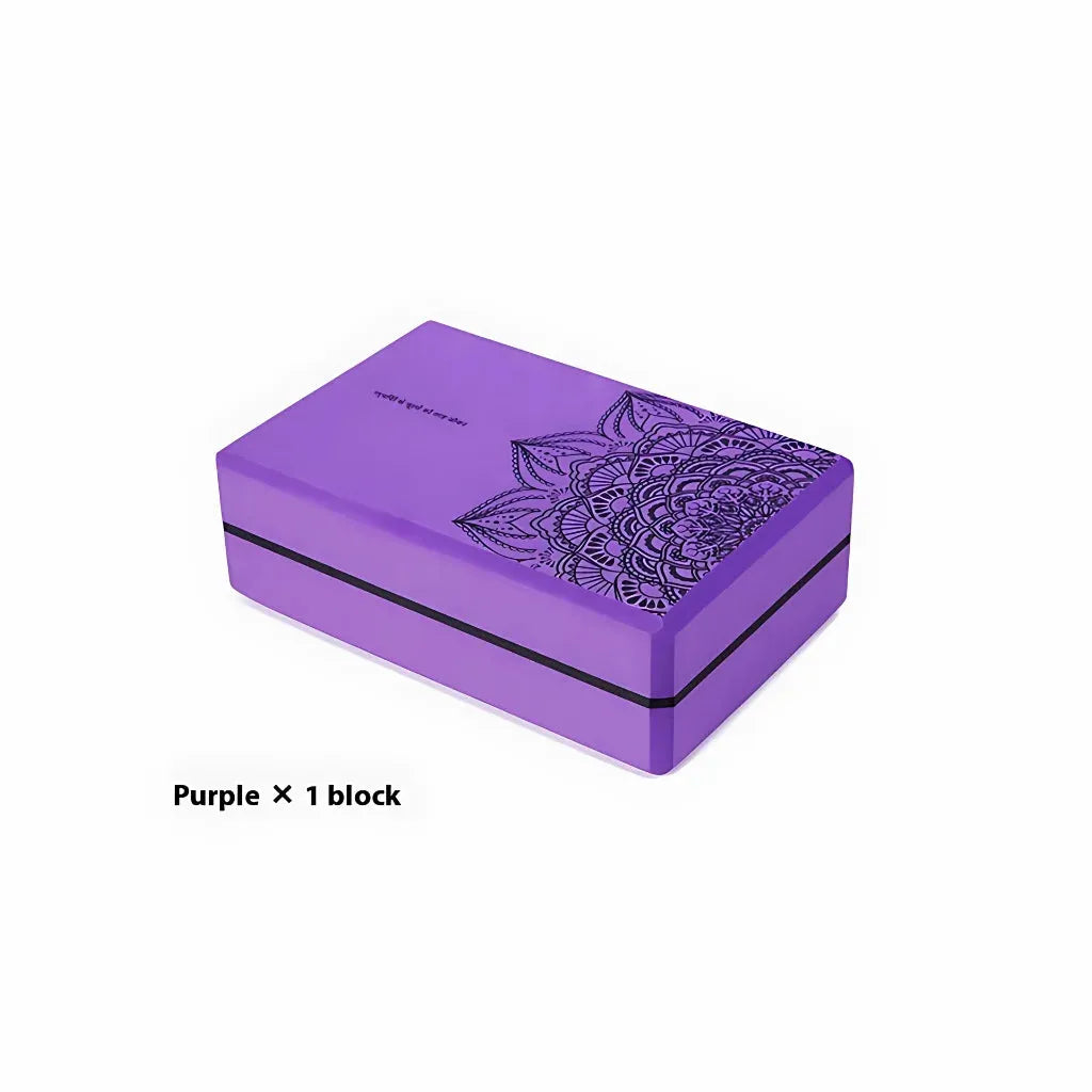 Stretching Blocks For Flexibility And Balance - Purple