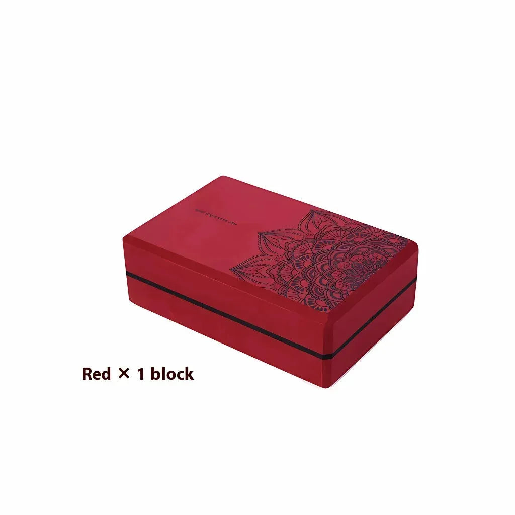Stretching Blocks For Flexibility And Balance - Red