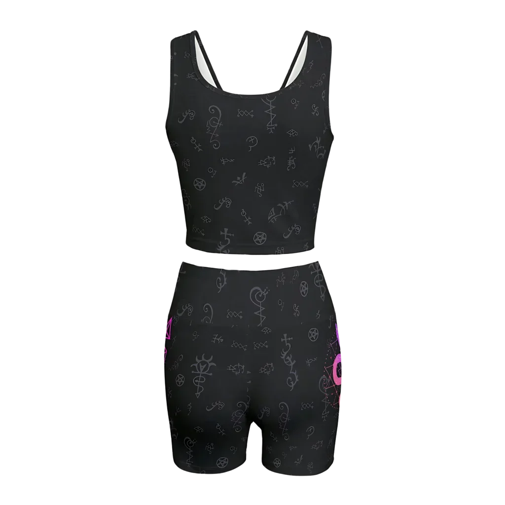 Tetra Soul Chakra Yoga Short Sets For Women