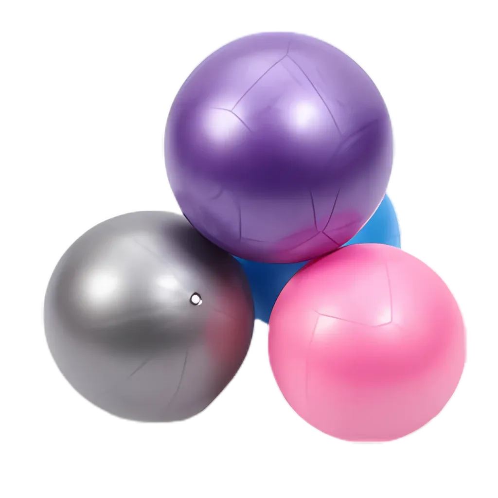 Textured Small Yoga Ball For Core And Balance Workouts