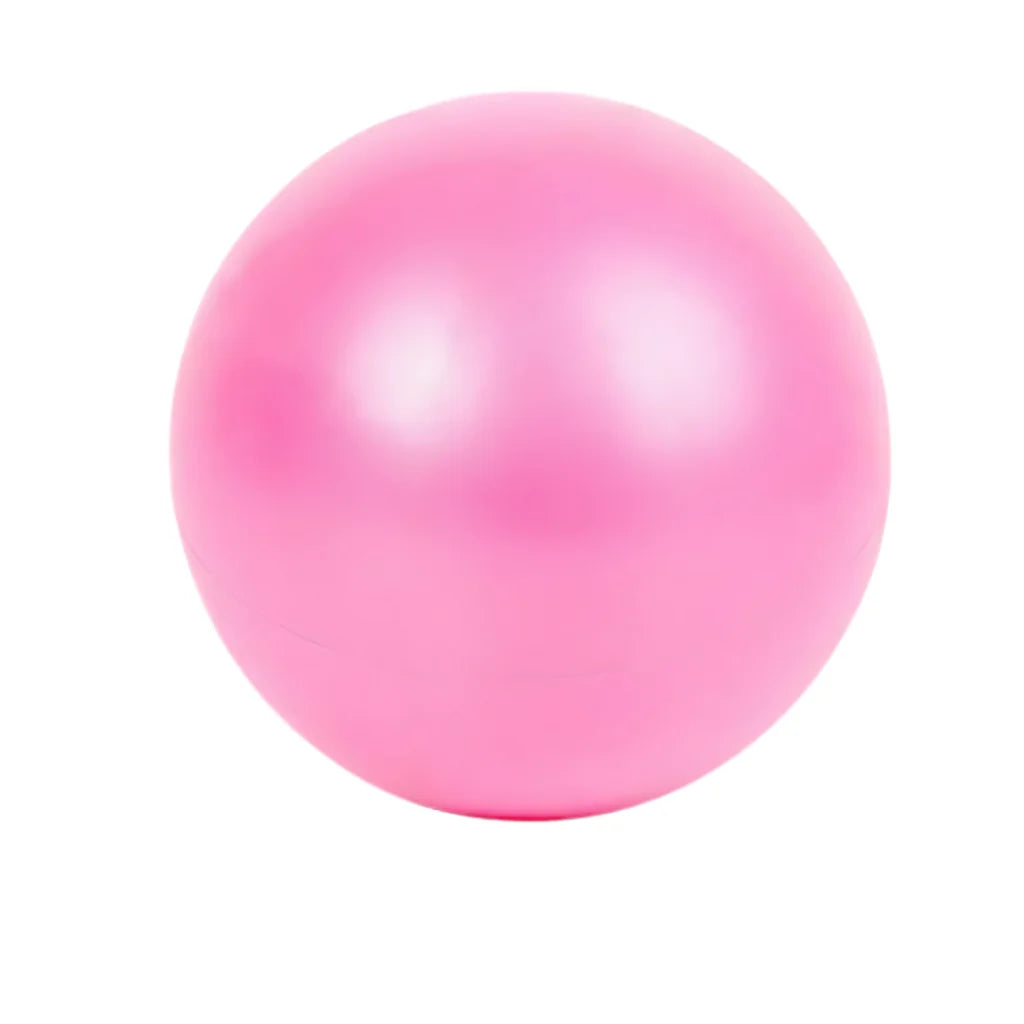 Textured Small Yoga Ball For Core And Balance Workouts - Pink