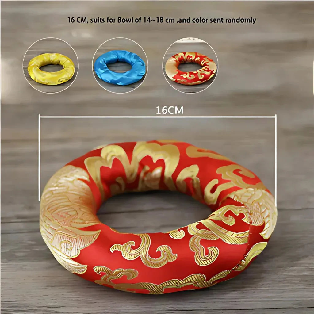 Tibetan Singing Bowls Healing Sound Tool - 16 cm(dia) Random Color