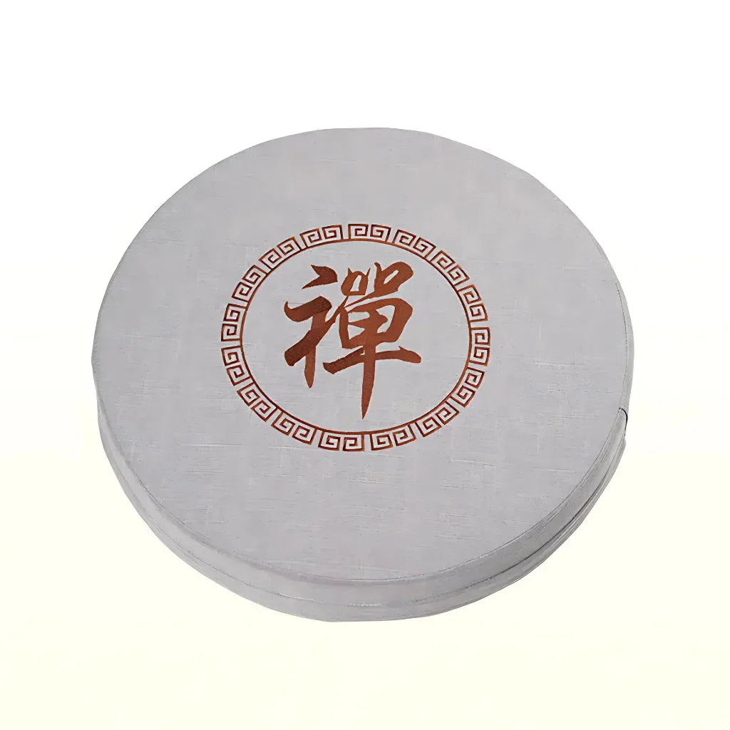 Traditional Meditation Floor Cushion For Daily Calm - Grey / 40x10cm