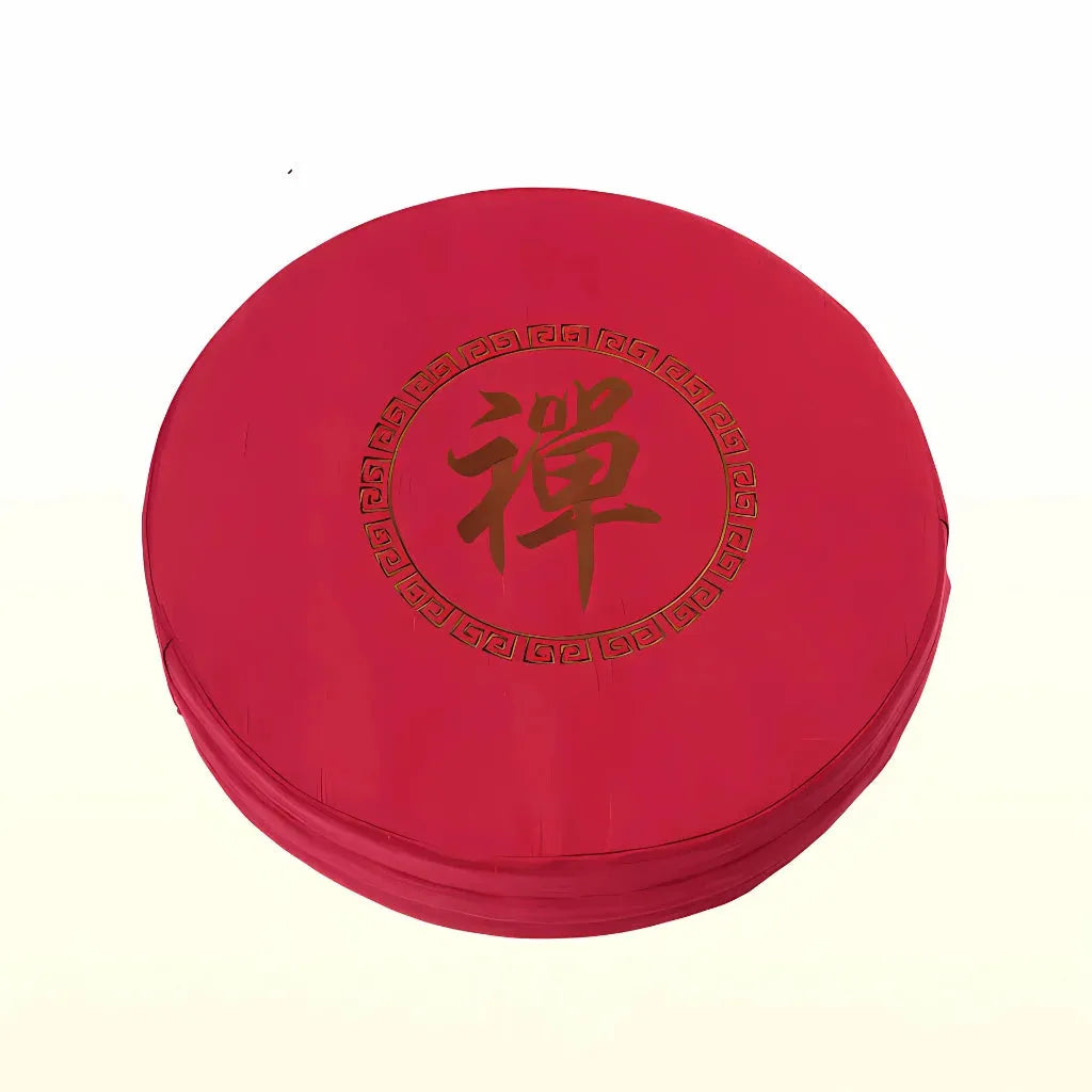 Traditional Meditation Floor Cushion For Daily Calm - Red / 40x10cm