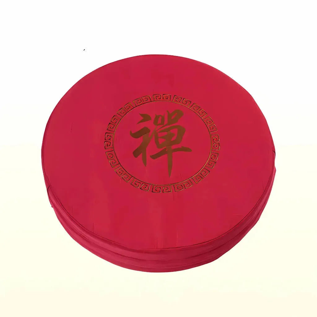 Traditional Meditation Floor Cushion For Daily Calm - Red / 40x10cm