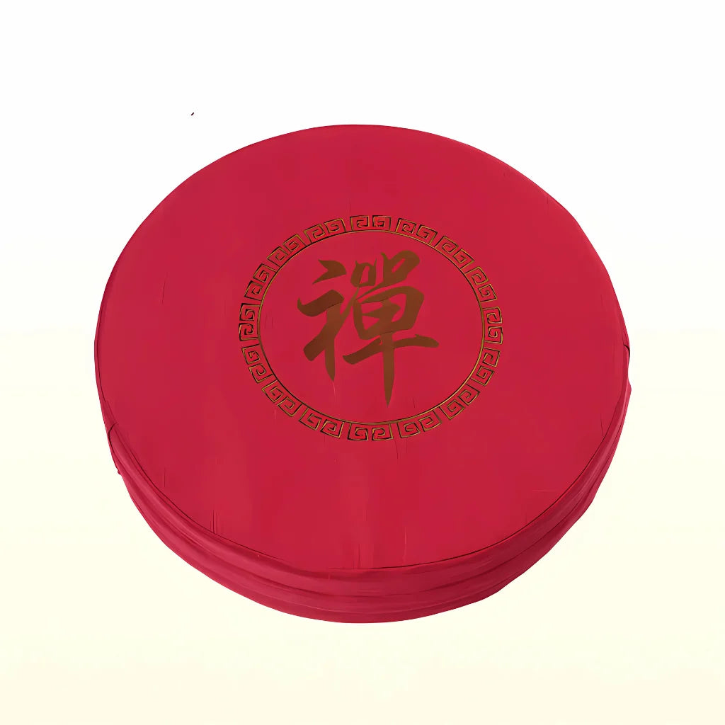 Traditional Meditation Floor Cushion For Daily Calm - Red / 40x10cm